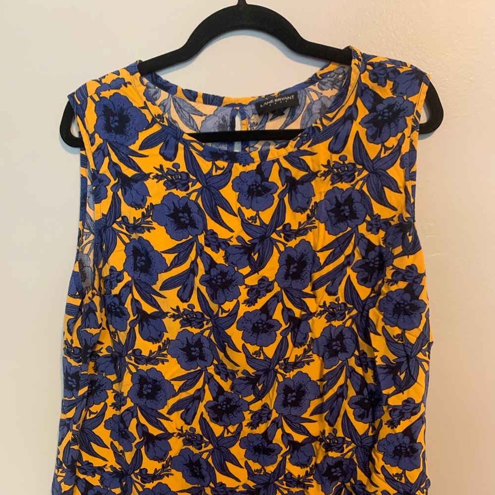 Sleeveless Lane Bryant top